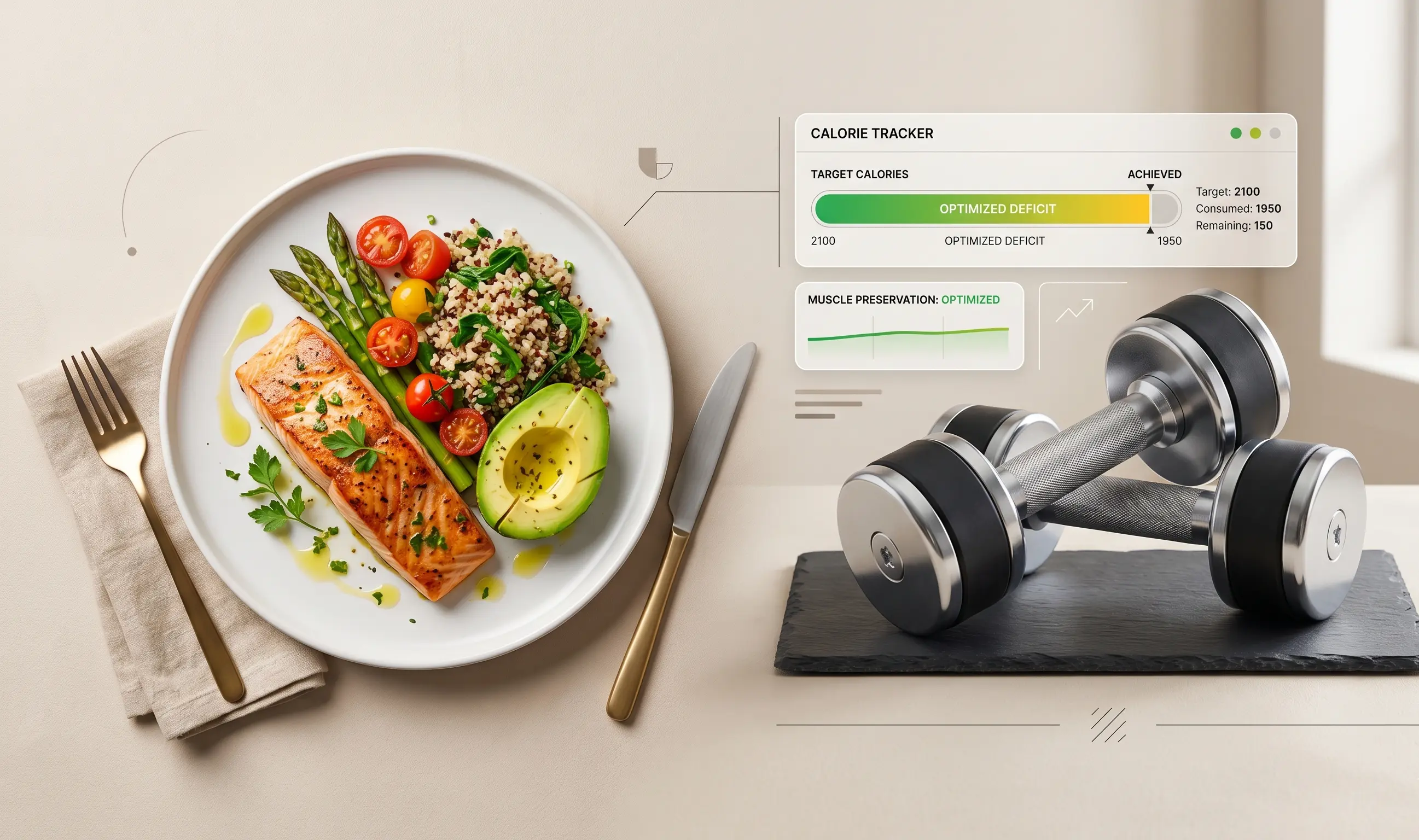 How Many Calories Should You Eat to Lose Weight Without Losing Muscle?