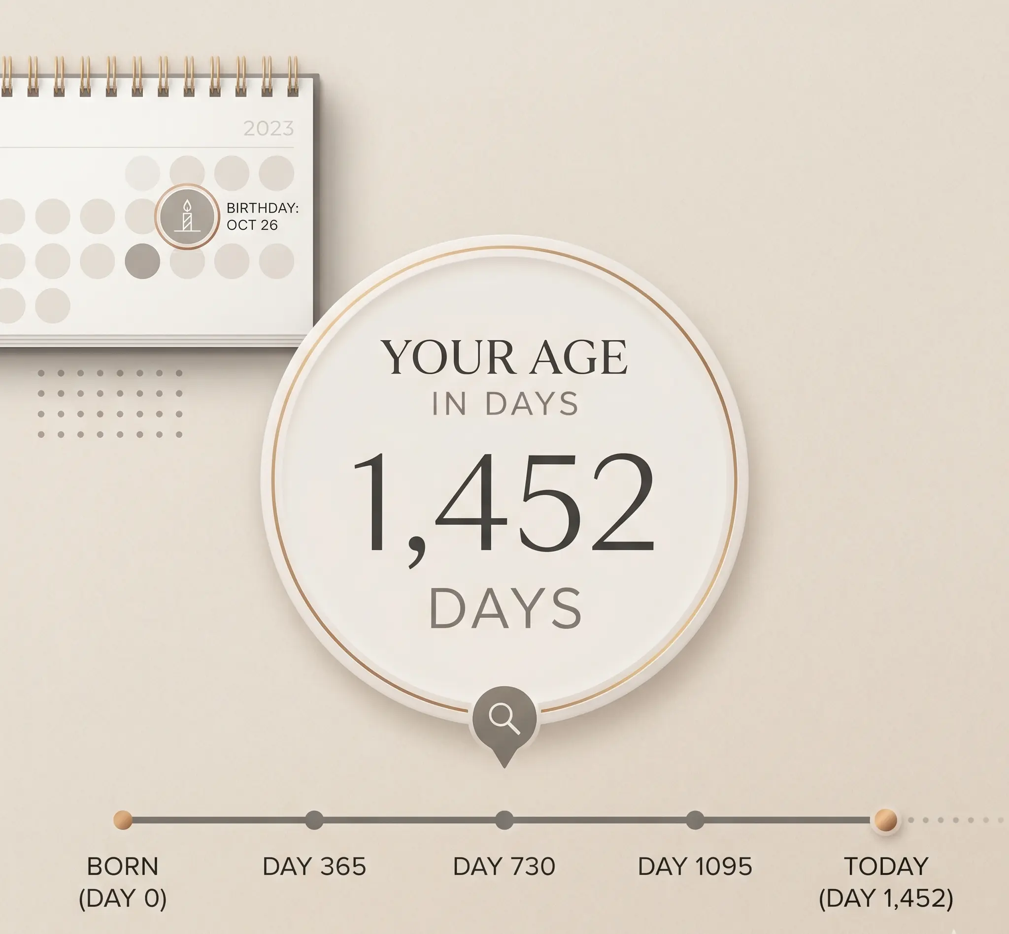 How Old Am I in Days? The Math Behind Your Life in Days, Hours, & Weeks