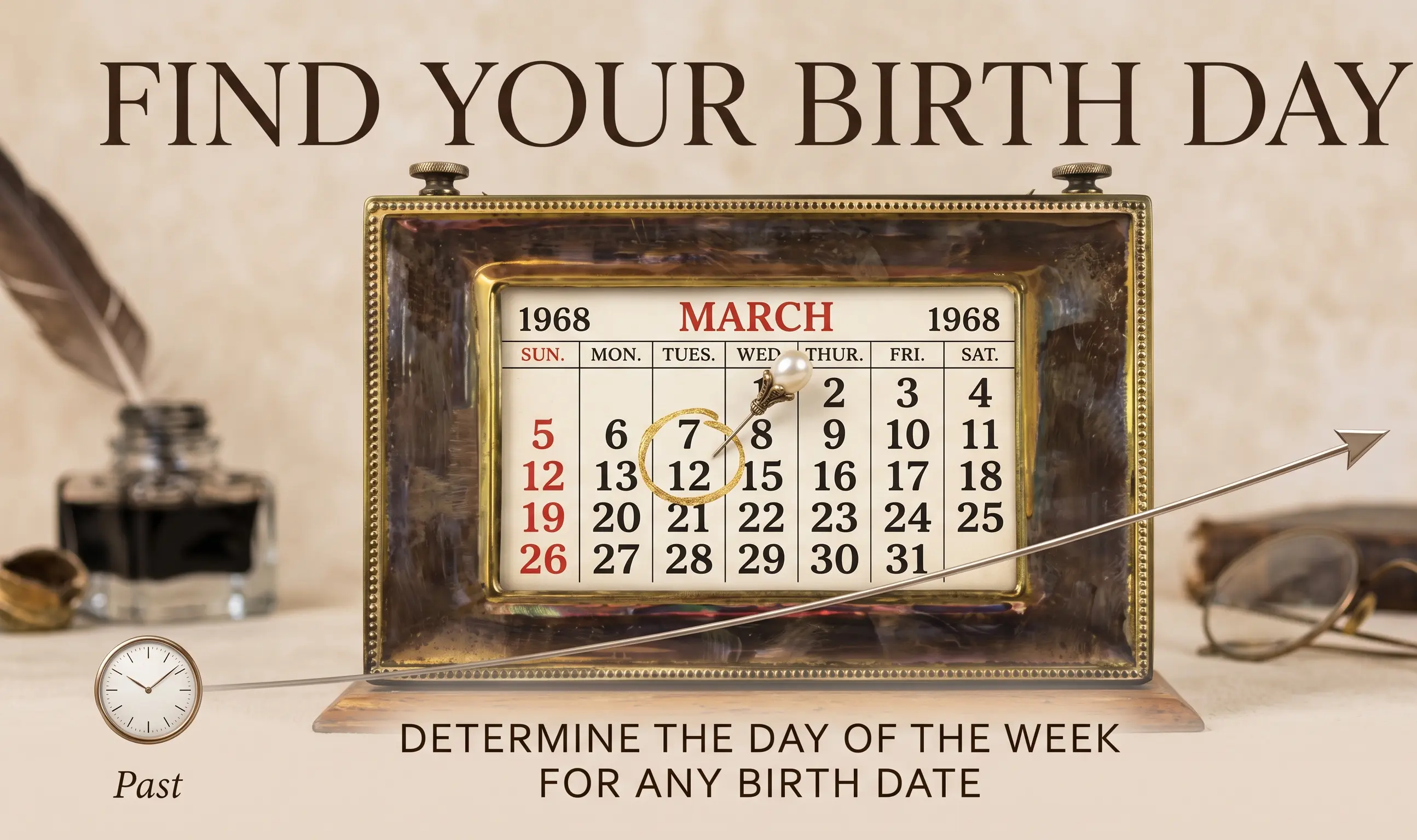 What Day of the Week Was I Born? The Calendar Science Explained